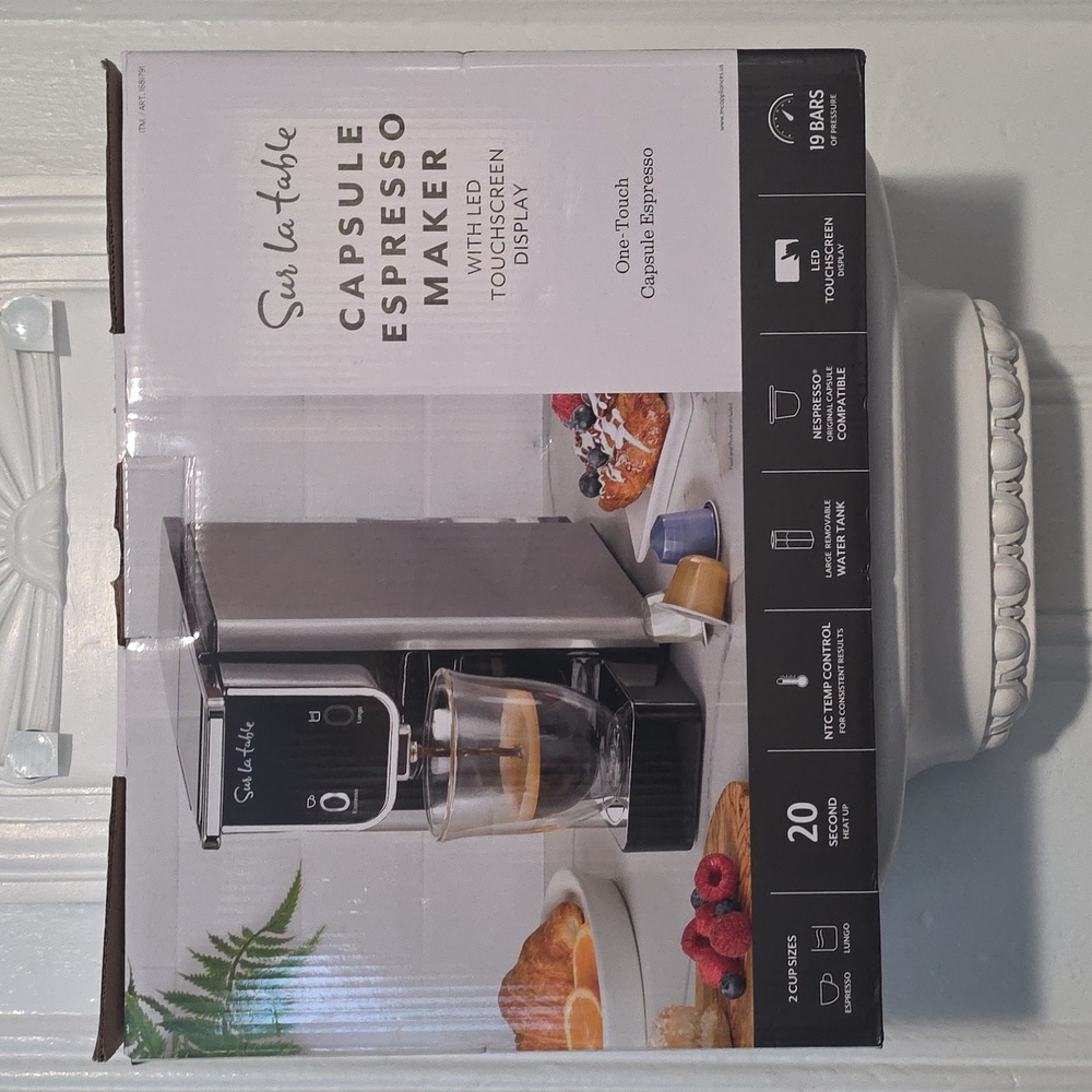 The Sur La Table Capsule Espresso Maker Brand New In Box